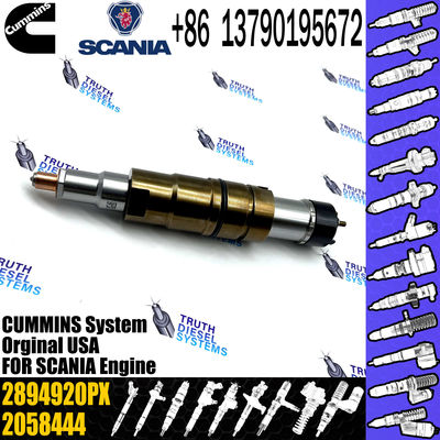 Common rail injector fuel injecto 2894920PX 2058444 2482244 2031386 for ISZ13 Excavator DC09 DC16 DC13