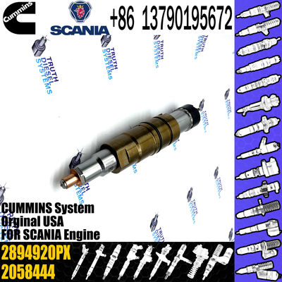 Common rail injector fuel injecto 2894920PX 2058444 2482244 2031386 for ISZ13 Excavator DC09 DC16 DC13