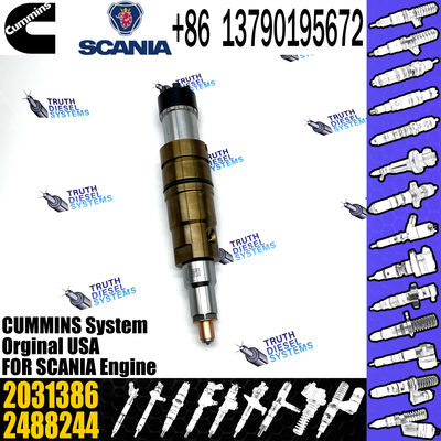Common rail injector fuel injecto 2894920PX 2058444 2482244 2031386 for ISZ13 Excavator DC09 DC16 DC13