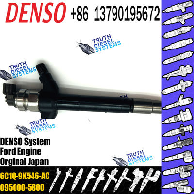 Diesel Inyector Common Rail Fuel Injector 0950005801 6C1Q-9K546-AC 095000-5800 095000-5801 for FORD Transit