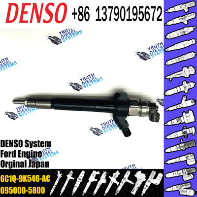 Diesel Inyector Common Rail Fuel Injector 0950005801 6C1Q-9K546-AC 095000-5800 095000-5801 for FORD Transit