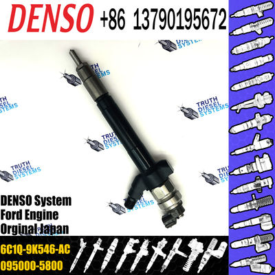 Diesel Inyector Common Rail Fuel Injector 0950005801 6C1Q-9K546-AC 095000-5800 095000-5801 for FORD Transit