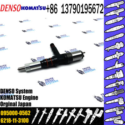 Common Rail Injector 9709500-056 095000-0561 095000-0562 for KOMATSU pc400-7 WA500-6 6218-11-3101 6218-11-3102