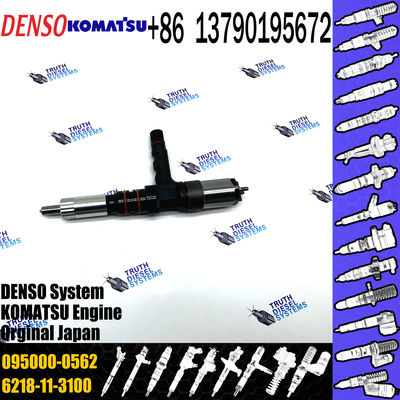 Common Rail Injector 9709500-056 095000-0561 095000-0562 for KOMATSU pc400-7 WA500-6 6218-11-3101 6218-11-3102