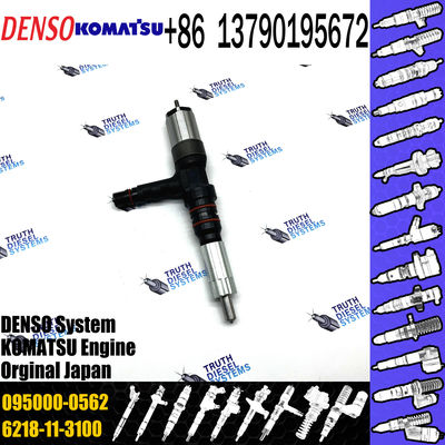 Common Rail Injector 9709500-056 095000-0561 095000-0562 for KOMATSU pc400-7 WA500-6 6218-11-3101 6218-11-3102