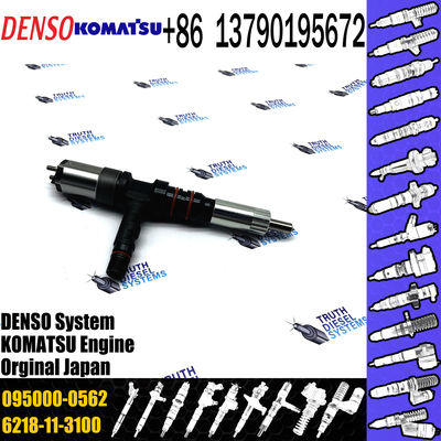 Common Rail Injector 9709500-056 095000-0561 095000-0562 for KOMATSU pc400-7 WA500-6 6218-11-3101 6218-11-3102