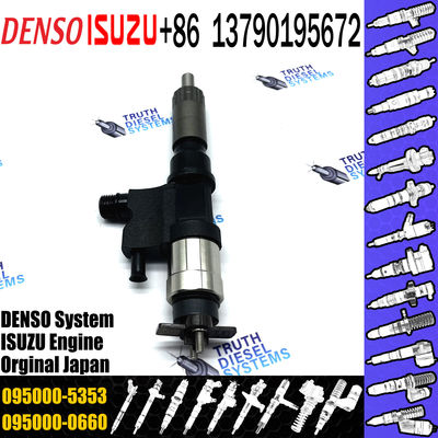 COMMON RAIL FUEL INJECTOR 095000-5350, 095000-5351, 095000-5353, 8-97601156-4 FOR ISUZU 4HK1 ENGINE