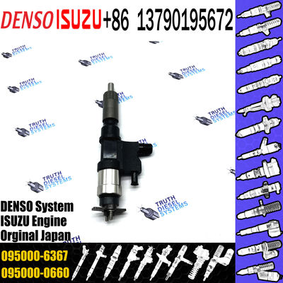 Common rail injector 095000-6364 095000-6365 095000-6366 095000-6367 095000-6368 095000-6369 For Isuzu/Case 4HK1 6HK1