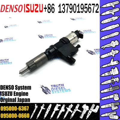 Common rail injector 095000-6364 095000-6365 095000-6366 095000-6367 095000-6368 095000-6369 For Isuzu/Case 4HK1 6HK1