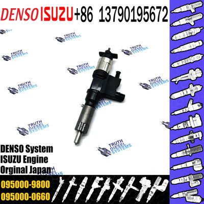 Diesel Injector 095000-9800 8-98219181-0 High Quality Common Rail Diesel Fuel Injector Nozzle 8982191810 0950009800 New