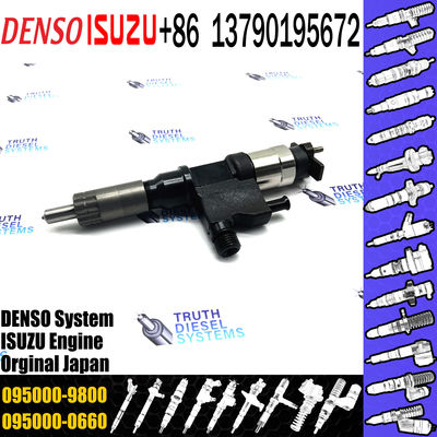 Diesel Injector 095000-9800 8-98219181-0 High Quality Common Rail Diesel Fuel Injector Nozzle 8982191810 0950009800 New