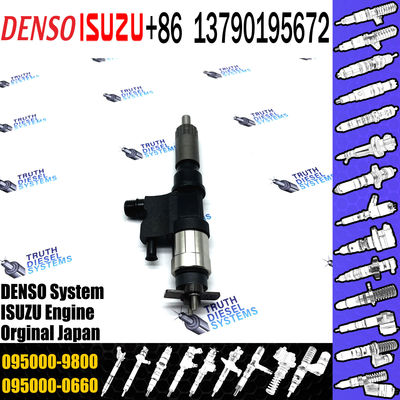 Diesel Injector 095000-9800 8-98219181-0 High Quality Common Rail Diesel Fuel Injector Nozzle 8982191810 0950009800 New