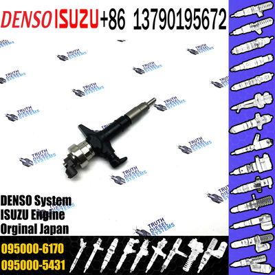 Common Rail Fuel Injector 095000-6170 For Engine ISUZU D-MAX 4JJ1 8-98055863-0 8-98011605-0