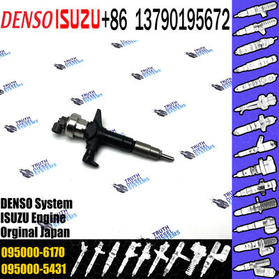 Common Rail Fuel Injector 095000-6170 For Engine ISUZU D-MAX 4JJ1 8-98055863-0 8-98011605-0