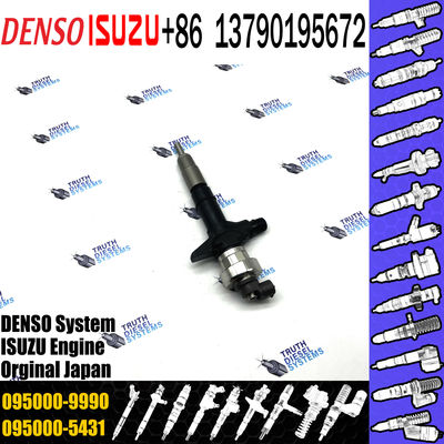 Construction Machinery Parts New diesel fuel injector truck engine spare parts 095000-9990 for ISUZU 4JJ1 injector