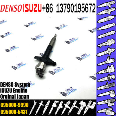 Construction Machinery Parts New diesel fuel injector truck engine spare parts 095000-9990 for ISUZU 4JJ1 injector