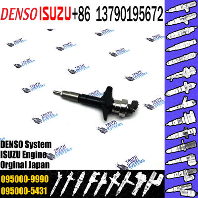 Construction Machinery Parts New diesel fuel injector truck engine spare parts 095000-9990 for ISUZU 4JJ1 injector