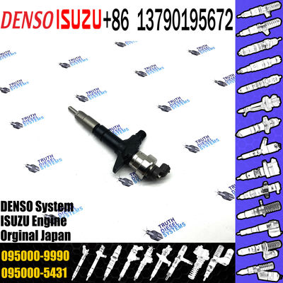 Construction Machinery Parts New diesel fuel injector truck engine spare parts 095000-9990 for ISUZU 4JJ1 injector