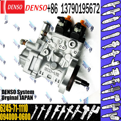 Chinese high quality same original common rail pump 094000-0601 6245-71-1112 6245-71-1110 for komatsu higher pressure fu