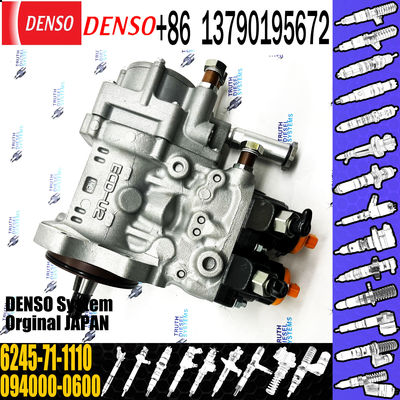 Chinese high quality same original common rail pump 094000-0601 6245-71-1112 6245-71-1110 for komatsu higher pressure fu