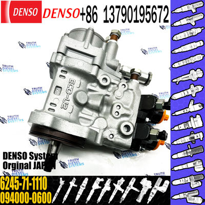 Chinese high quality same original common rail pump 094000-0601 6245-71-1112 6245-71-1110 for komatsu higher pressure fu