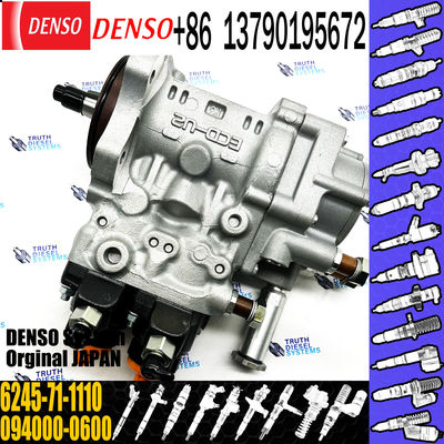 Chinese high quality same original common rail pump 094000-0601 6245-71-1112 6245-71-1110 for komatsu higher pressure fu