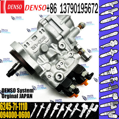 Chinese high quality same original common rail pump 094000-0601 6245-71-1112 6245-71-1110 for komatsu higher pressure fu