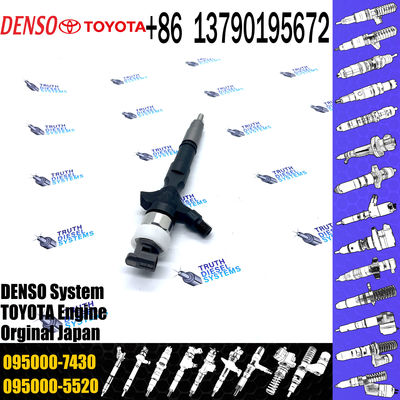 For Toyo-ta Hiase / Hu X 2KD-FTV Common rail Injector 23670-39245 095000-7430