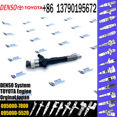common rail injector 23670-30310 095000-7800 injector for TOYOTA 2KD-FTV, D-4D, TRH2 injector nozzle 23670-30310 095000-