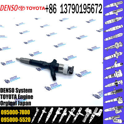 common rail injector 23670-30310 095000-7800 injector for TOYOTA 2KD-FTV, D-4D, TRH2 injector nozzle 23670-30310 095000-