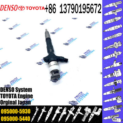 common rail injector 095000-5930 for toyota truck diesel pump injector 23670-09060 for toyota high pressure engine