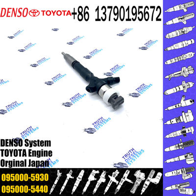 common rail injector 095000-5930 for toyota truck diesel pump injector 23670-09060 for toyota high pressure engine