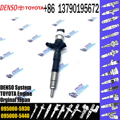 common rail injector 095000-5930 for toyota truck diesel pump injector 23670-09060 for toyota high pressure engine