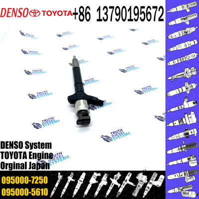High Quality Common Rail Injector 095000-7250 095000-7600 095000-7610 for 1VD Diesel Nozzle Assembly