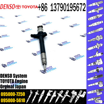 High Quality Common Rail Injector 095000-7250 095000-7600 095000-7610 for 1VD Diesel Nozzle Assembly
