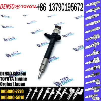 Diesel Common Rail Fuel Injector 095000-7640 095000-7630 095000-7280 095000-7270 for TOYO-TA 23670-0R170 23670-09290