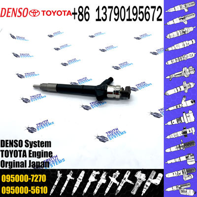 Diesel Common Rail Fuel Injector 095000-7640 095000-7630 095000-7280 095000-7270 for TOYO-TA 23670-0R170 23670-09290