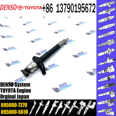 Diesel Common Rail Fuel Injector 095000-7640 095000-7630 095000-7280 095000-7270 for TOYO-TA 23670-0R170 23670-09290