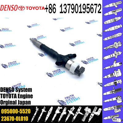 23670-0L010 diesel fuel injector for 095000-5520 For 0950005520 TOYOTA HILUX 2KD-FTV