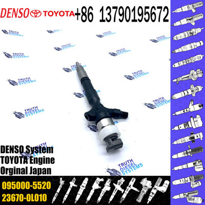 23670-0L010 diesel fuel injector for 095000-5520 For 0950005520 TOYOTA HILUX 2KD-FTV