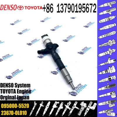 23670-0L010 diesel fuel injector for 095000-5520 For 0950005520 TOYOTA HILUX 2KD-FTV