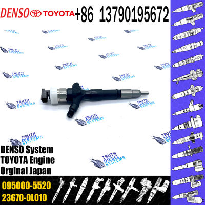 23670-0L010 diesel fuel injector for 095000-5520 For 0950005520 TOYOTA HILUX 2KD-FTV