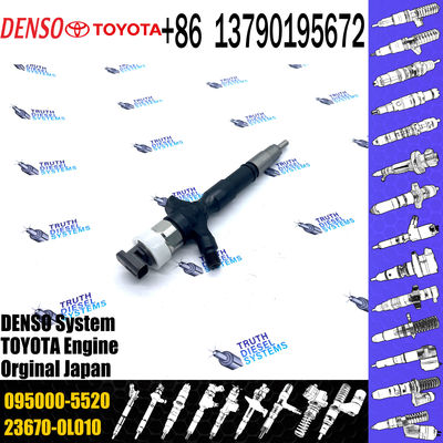 23670-0L010 diesel fuel injector for 095000-5520 For 0950005520 TOYOTA HILUX 2KD-FTV