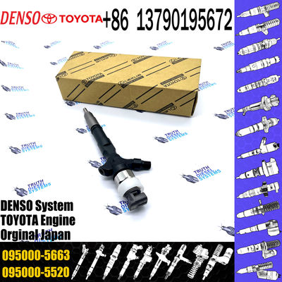 high quality diesel engine Fuel common rail injector 095000-5663 23670-39095/39096 23670-30050