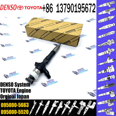 high quality diesel engine Fuel common rail injector 095000-5663 23670-39095/39096 23670-30050