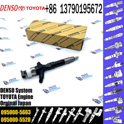 high quality diesel engine Fuel common rail injector 095000-5663 23670-39095/39096 23670-30050