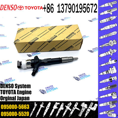 high quality diesel engine Fuel common rail injector 095000-5663 23670-39095/39096 23670-30050