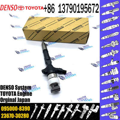 Construction Machinery Diesel Fuel Injector Nozzle 23670-30280 Common Rail Injector 095000-8390