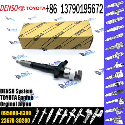 Construction Machinery Diesel Fuel Injector Nozzle 23670-30280 Common Rail Injector 095000-8390