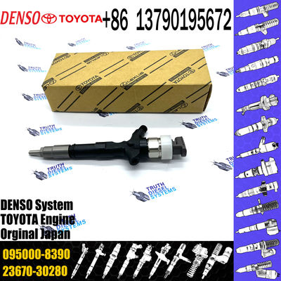 Construction Machinery Diesel Fuel Injector Nozzle 23670-30280 Common Rail Injector 095000-8390